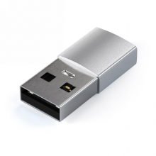 Satechi Aluminium Adapter - aluminiowy adapter do urządzeń mobilnych USB-A/ USB-C (silver)