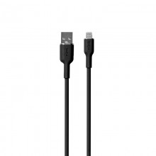 PURO ICON Soft Cable – Kabel USB-A do Lightning MFi 1.5 m (Black)