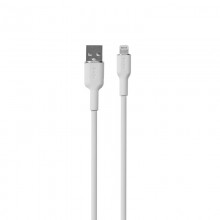 PURO ICON Soft Cable – Kabel USB-A do Lightning MFi 1.5 m (White)