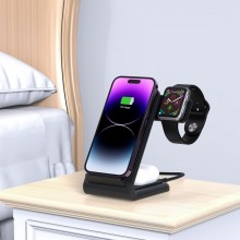TECH-PROTECT QI15W-A20 3IN1 WIRELESS CHARGER BLACK
