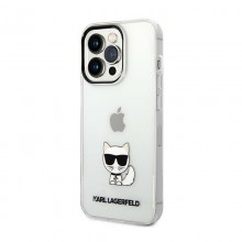Karl Lagerfeld Choupette Body - Etui iPhone 14 Pro Max (przezroczysty)
