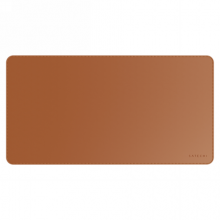 Satechi Eco Leather Desk - podkładka na biurko z eko skóry (brown)