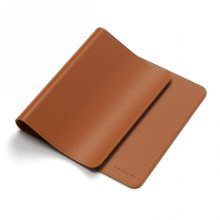 Satechi Eco Leather Desk - podkładka na biurko z eko skóry (brown)