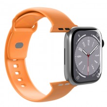 PURO ICON - Elastyczny pasek do Apple Watch 38/40/41 mm (S/M & M/L) (Apricot)