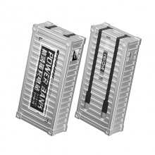 WEKOME WP-341 Container Series - Power bank 20000 mAh Super Charging z wbudowanym kablem USB-C & Lightning PD 20W + QC 22.5W (Sr